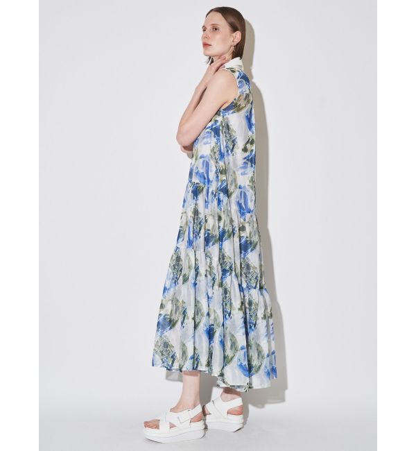 ELENDEEK「SHADE FLOWER TIERED OP」|ワンピース|