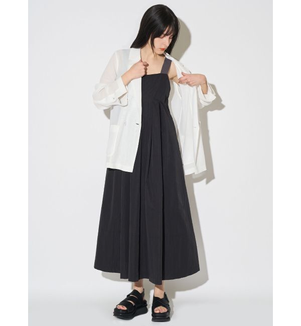 ELENDEEK「BICOLOR STRAP OP」|ワンピース|