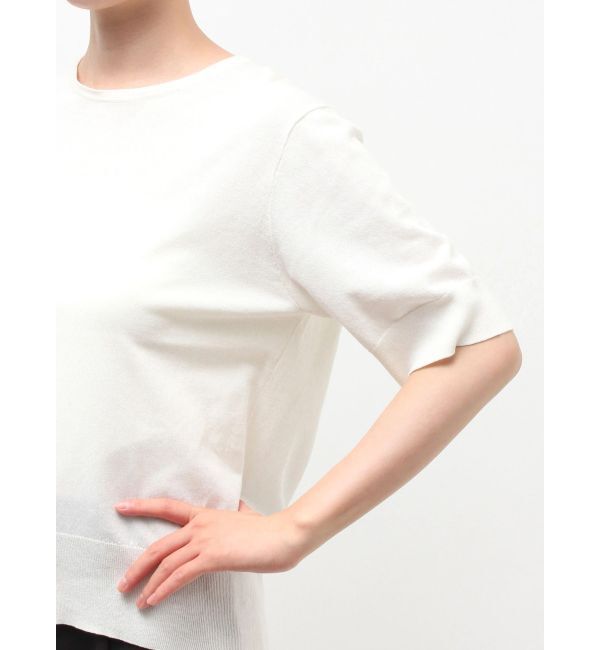 ELENDEEK「HALF SLEEVE T-KT」|ニット・セーター|