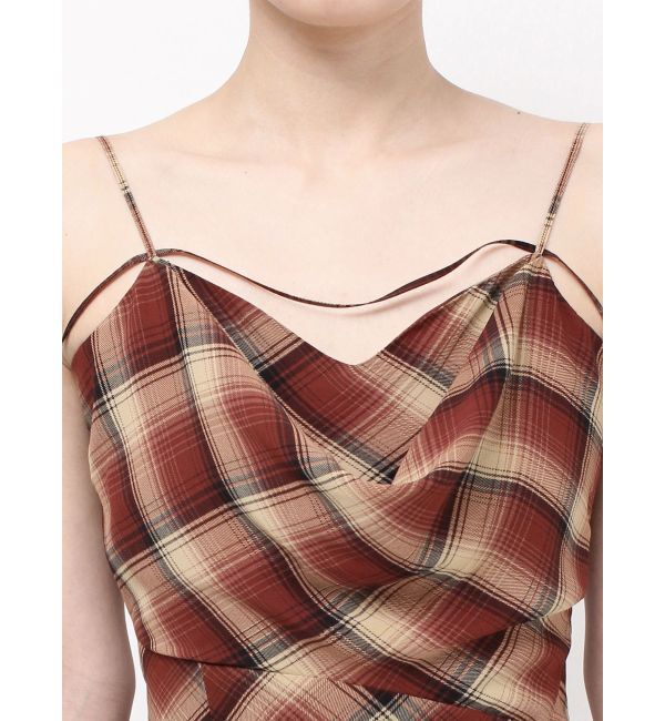 RESEXXY「ドレープストリングキャミワンピース」|ワンピース|