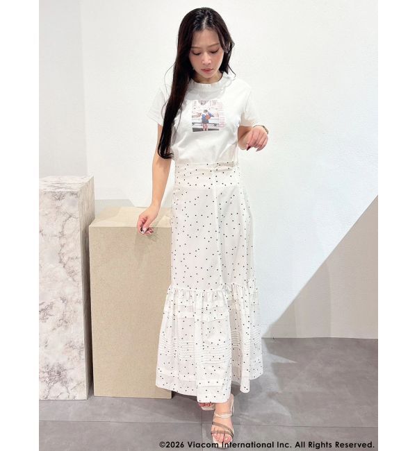 MERCURYDUO「【EMILY IN PARISコラボ】バーティカルフォトTシャツ」|Tシャツ・カットソー|