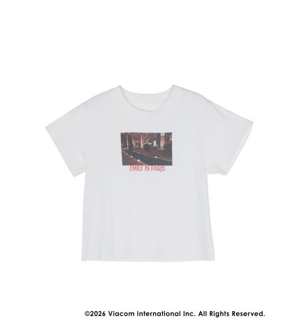 MERCURYDUO「【EMILY IN PARISコラボ】グラフィックロゴTシャツ」|Tシャツ・カットソー|