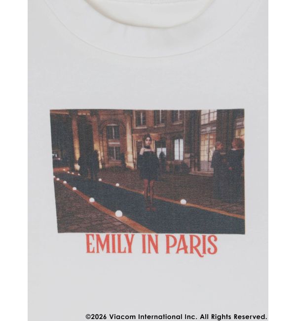 MERCURYDUO「【EMILY IN PARISコラボ】グラフィックロゴTシャツ」|Tシャツ・カットソー|