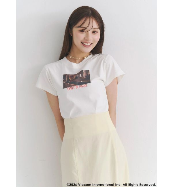 MERCURYDUO「【EMILY IN PARISコラボ】グラフィックロゴTシャツ」|Tシャツ・カットソー|