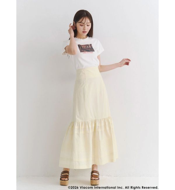 MERCURYDUO「【EMILY IN PARISコラボ】グラフィックロゴTシャツ」|Tシャツ・カットソー|