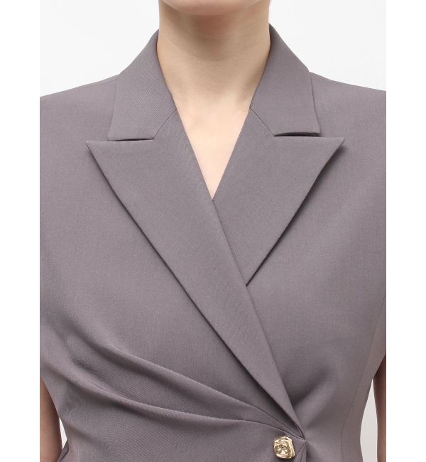 MERCURYDUO「アシメドレープジレ」|ベスト・ジレ|