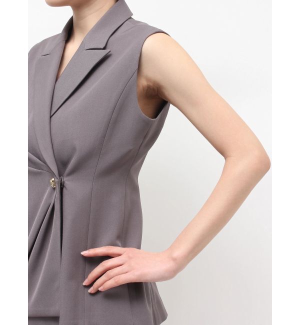 MERCURYDUO「アシメドレープジレ」|ベスト・ジレ|