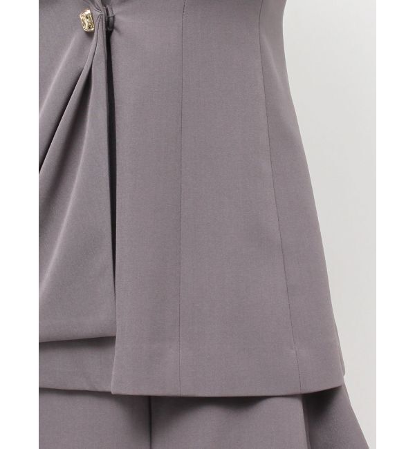 MERCURYDUO「アシメドレープジレ」|ベスト・ジレ|