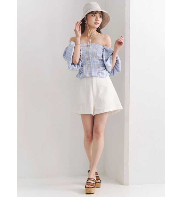 MERCURYDUO「遮光芯ツバ広ハット」|ハット|