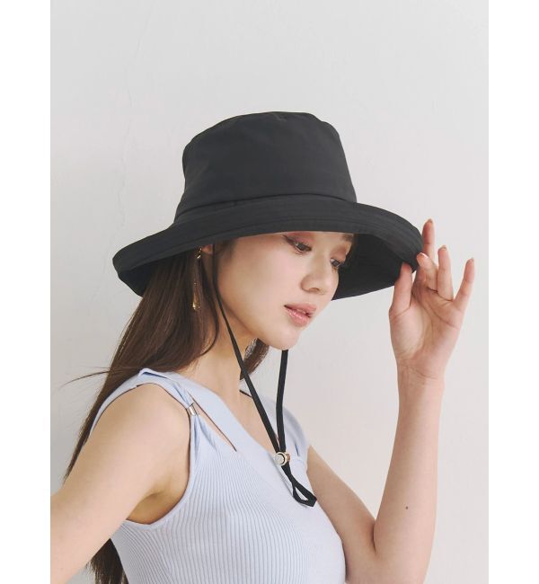 MERCURYDUO「遮光芯ツバ広ハット」|ハット|