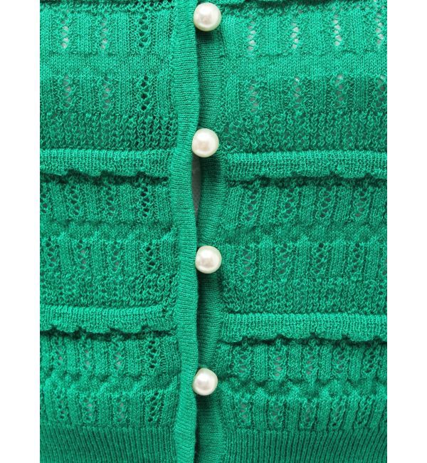 MERCURYDUO「スカシアミカーデニット」|カーディガン|