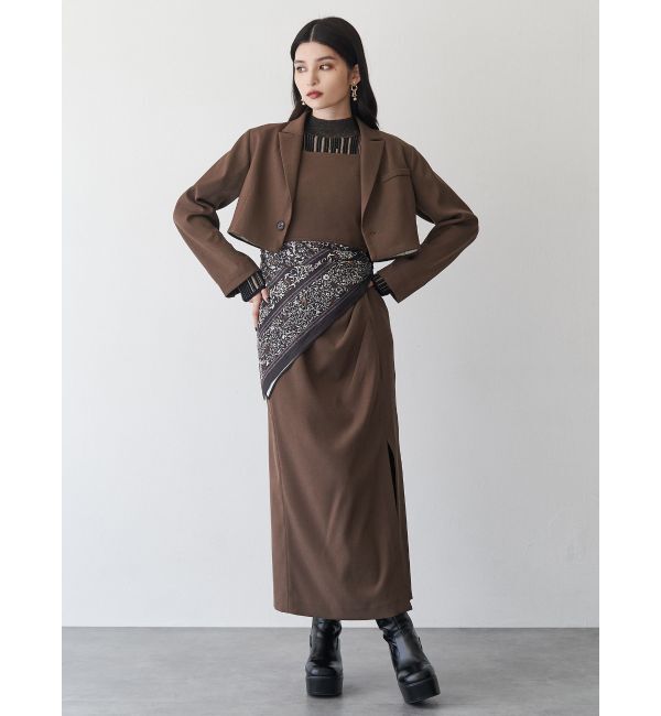 MURUA「ストリングキャミワンピース【セットアップ着用可】」|ワンピース|