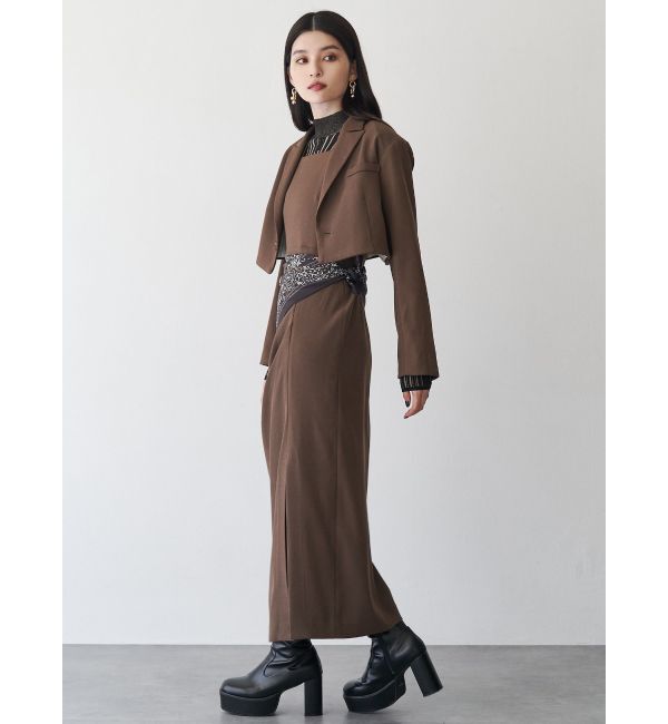 MURUA「ストリングキャミワンピース【セットアップ着用可】」|ワンピース|