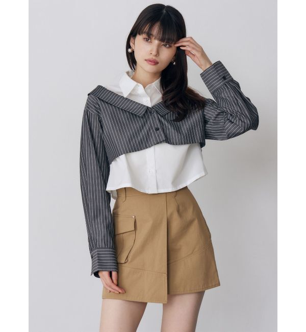 MURUA「アシメチノミニスカート」|スカート|