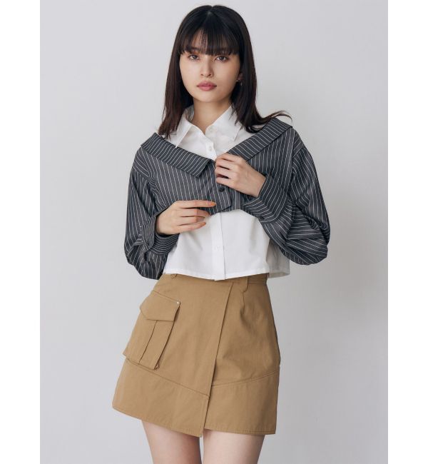 MURUA「アシメチノミニスカート」|スカート|