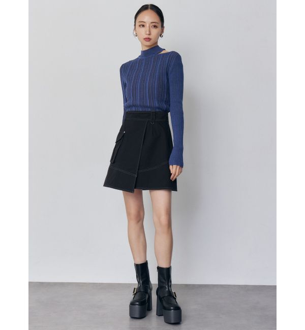 MURUA「アシメチノミニスカート」|スカート|