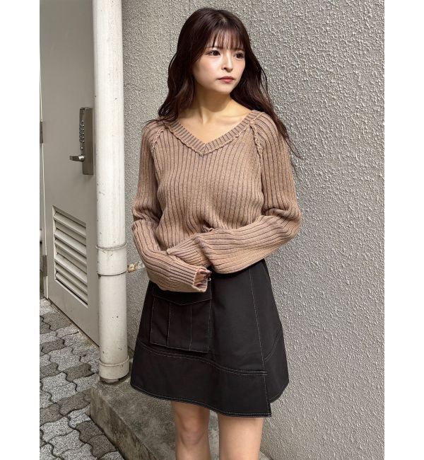 MURUA「アシメチノミニスカート」|スカート|