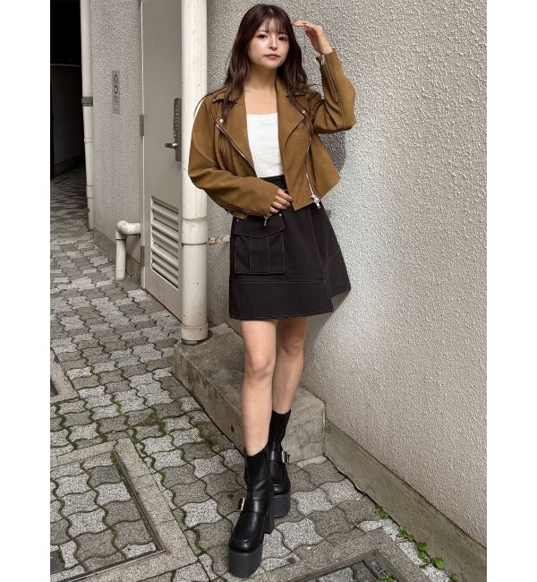 MURUA「アシメチノミニスカート」|スカート|