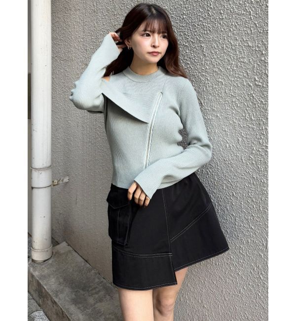 MURUA「アシメチノミニスカート」|スカート|