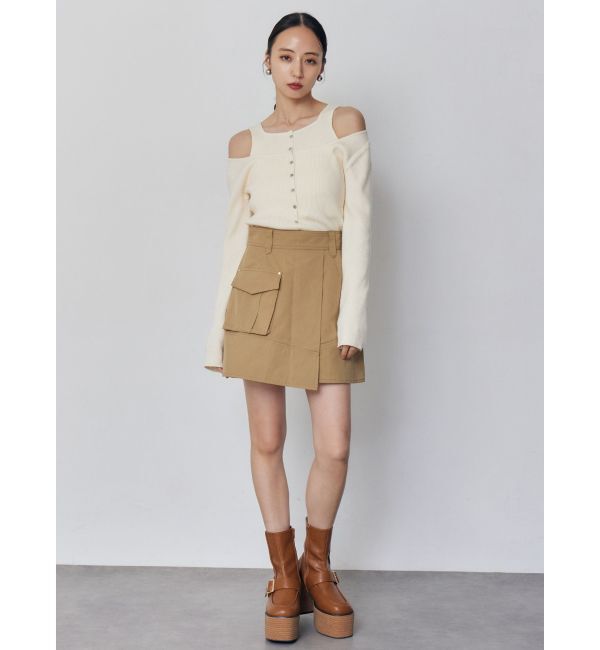 MURUA「アシメチノミニスカート」|スカート|