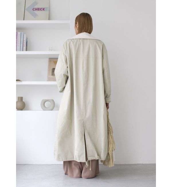 Ungrid「2wayステンカラーコート」|ステンカラーコート|