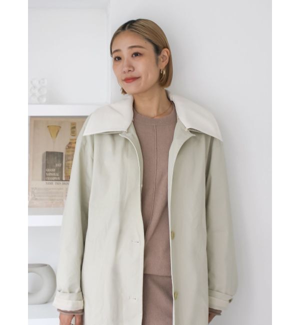 Ungrid「2wayステンカラーコート」|ステンカラーコート|