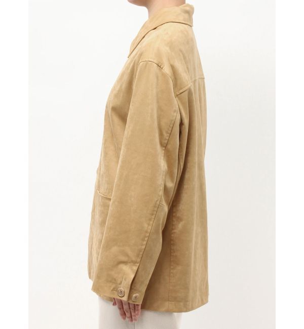 Ungrid「フェイクスウェードジャケット」|ブルゾン・スタジャン|