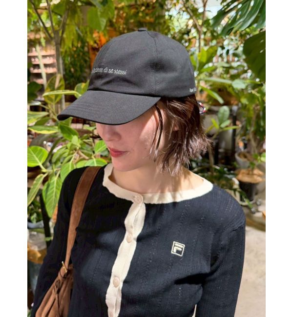 LAGUNAMOON「【FILA別注】バックリボンロゴキャップ」|キャップ・キャスケット|