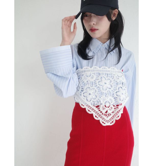 LAGUNAMOON「【FILA別注】バックリボンロゴキャップ」|キャップ・キャスケット|