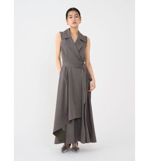 LAGUNAMOON「アシメヘムトレンチワンピース」|ワンピース|