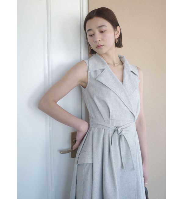 LAGUNAMOON「アシメヘムトレンチワンピース」|ワンピース|