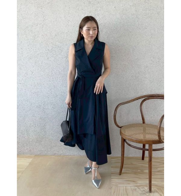 LAGUNAMOON「アシメヘムトレンチワンピース」|ワンピース|