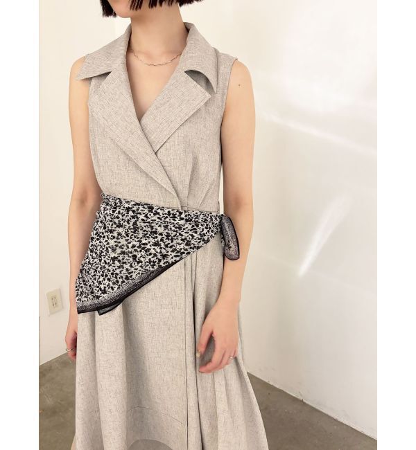 LAGUNAMOON「アシメヘムトレンチワンピース」|ワンピース|