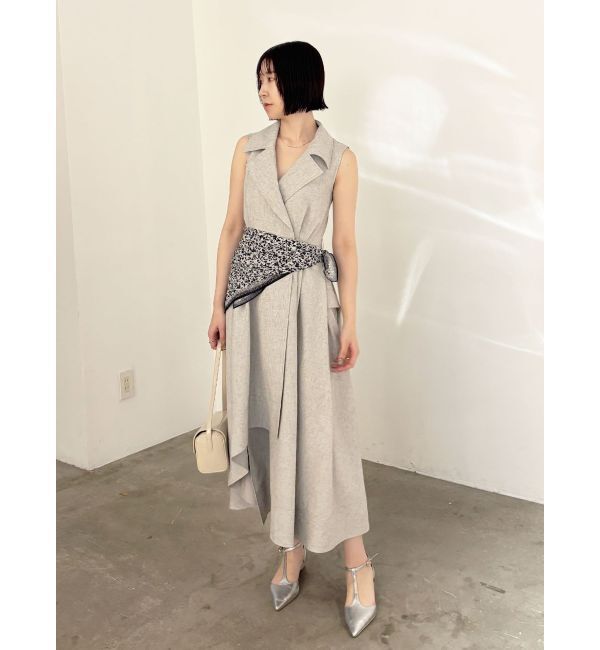 LAGUNAMOON「アシメヘムトレンチワンピース」|ワンピース|