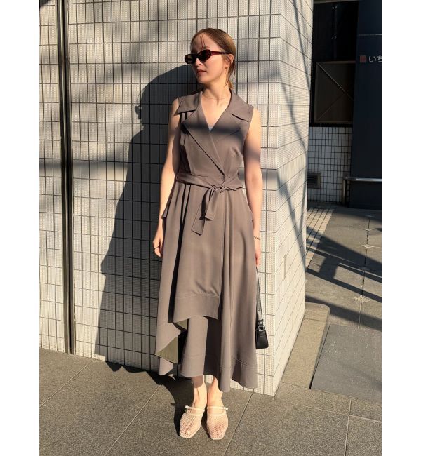 LAGUNAMOON「アシメヘムトレンチワンピース」|ワンピース|