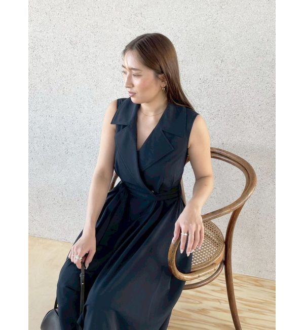 LAGUNAMOON「アシメヘムトレンチワンピース」|ワンピース|