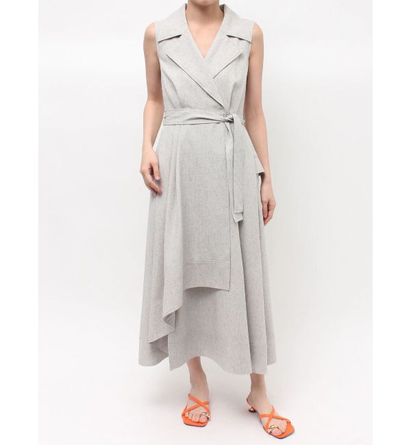 LAGUNAMOON「アシメヘムトレンチワンピース」|ワンピース|