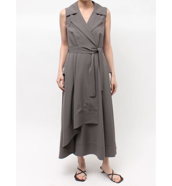 LAGUNAMOON「アシメヘムトレンチワンピース」|ワンピース|