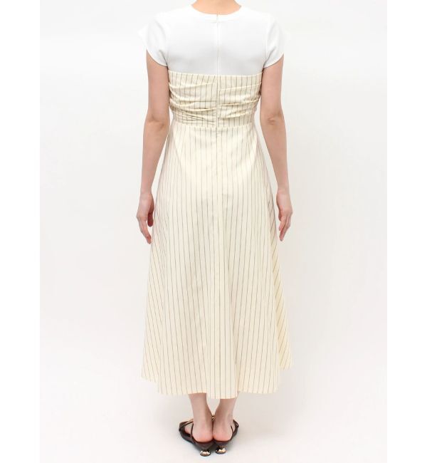 LAGUNAMOON「カットドッキングシャツレイヤードワンピース」|ワンピース|