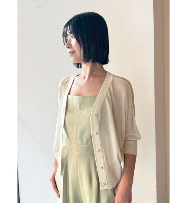 LAGUNAMOON「LADYシャーリングブラウスパンツドレス」|ドレス|