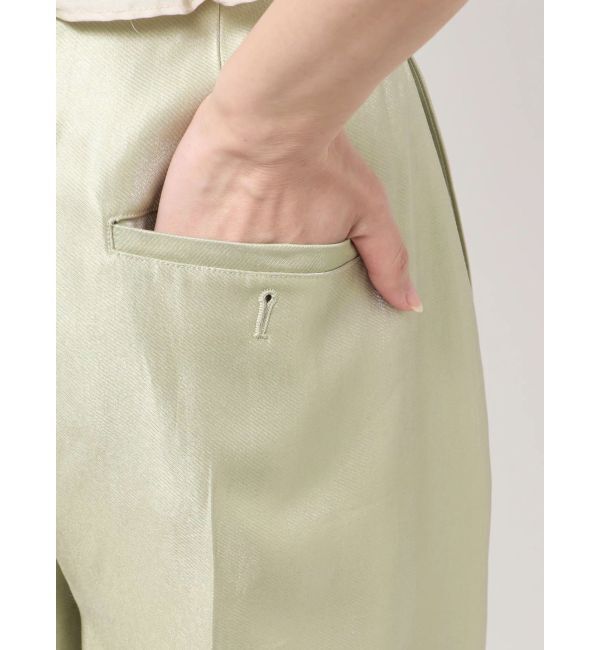 LAGUNAMOON「LADYシャーリングブラウスパンツドレス」|ドレス|