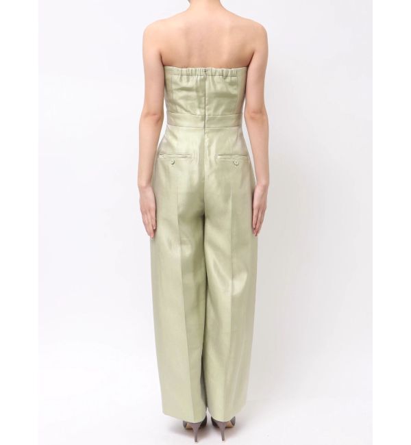 LAGUNAMOON「LADYシャーリングブラウスパンツドレス」|ドレス|