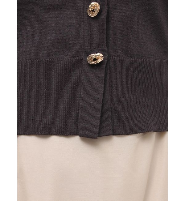 LAGUNAMOON「ニット&times;ティアードスカートドッキングワンピース」|ワンピース|