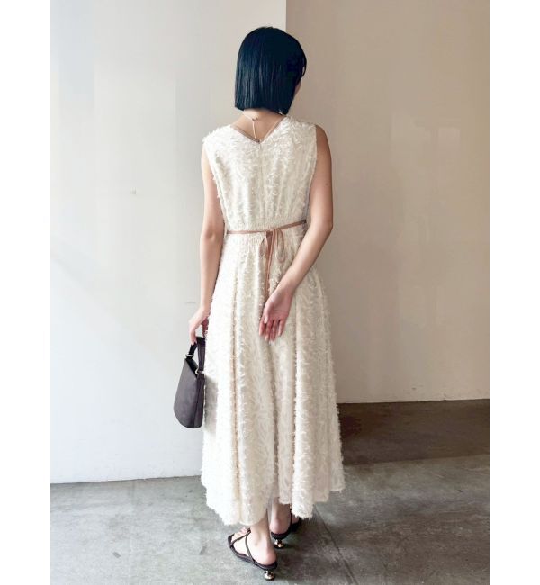 LAGUNAMOON「カットジャガードパイピングワンピース」|ワンピース|