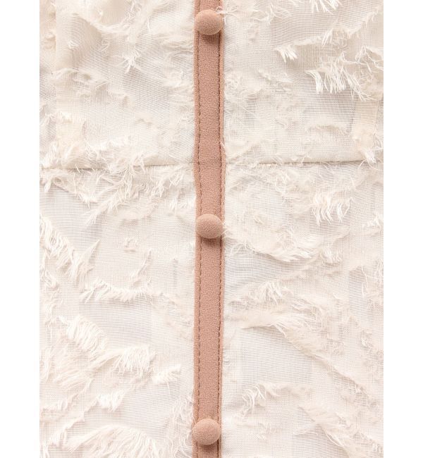 LAGUNAMOON「カットジャガードパイピングワンピース」|ワンピース|