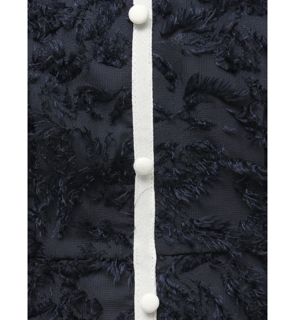 LAGUNAMOON「カットジャガードパイピングワンピース」|ワンピース|