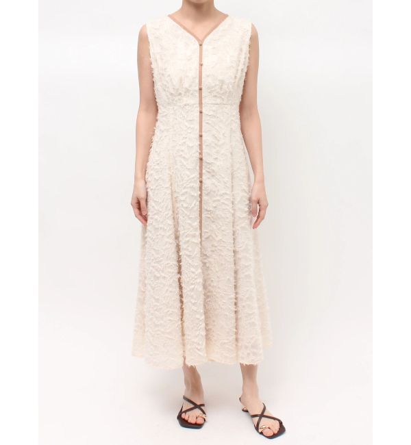 LAGUNAMOON「カットジャガードパイピングワンピース」|ワンピース|