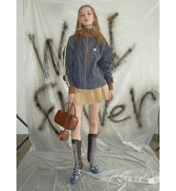 EVRIS「ワイドベルトプリーツミニスカート【セットアップ着用可能】」|スカート|