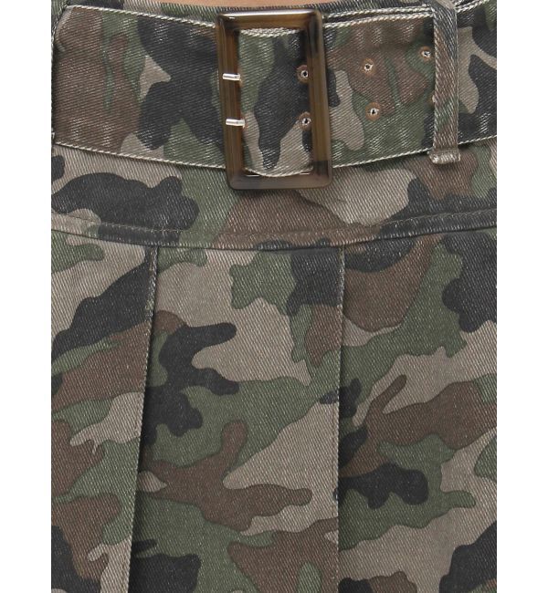 EVRIS「ワイドベルトプリーツミニスカート【セットアップ着用可能】」|スカート|