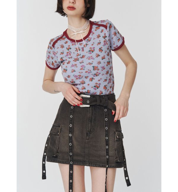 jouetie「【Miller&times;jouetie】クルーネックTシャツ」|Tシャツ・カットソー|ブルー